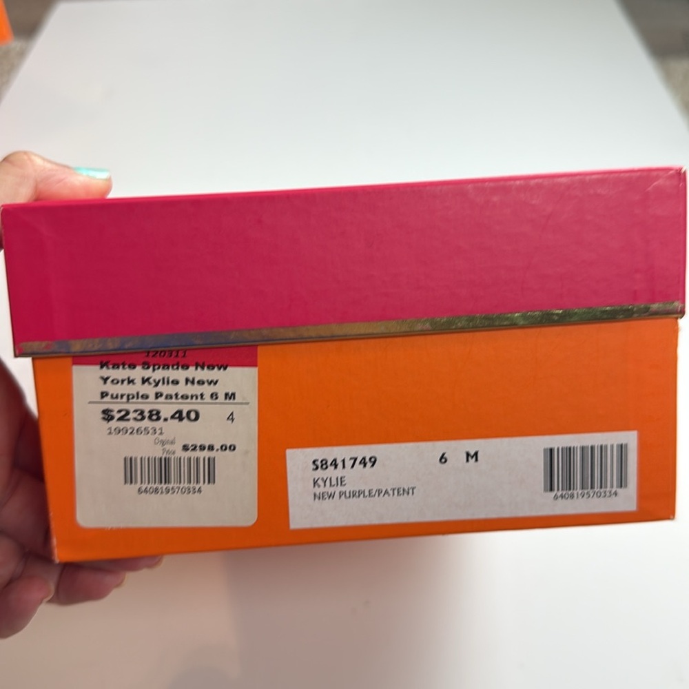 Kate Spade New York Kylie Purple Patent Pumps - Picture 9 of 9